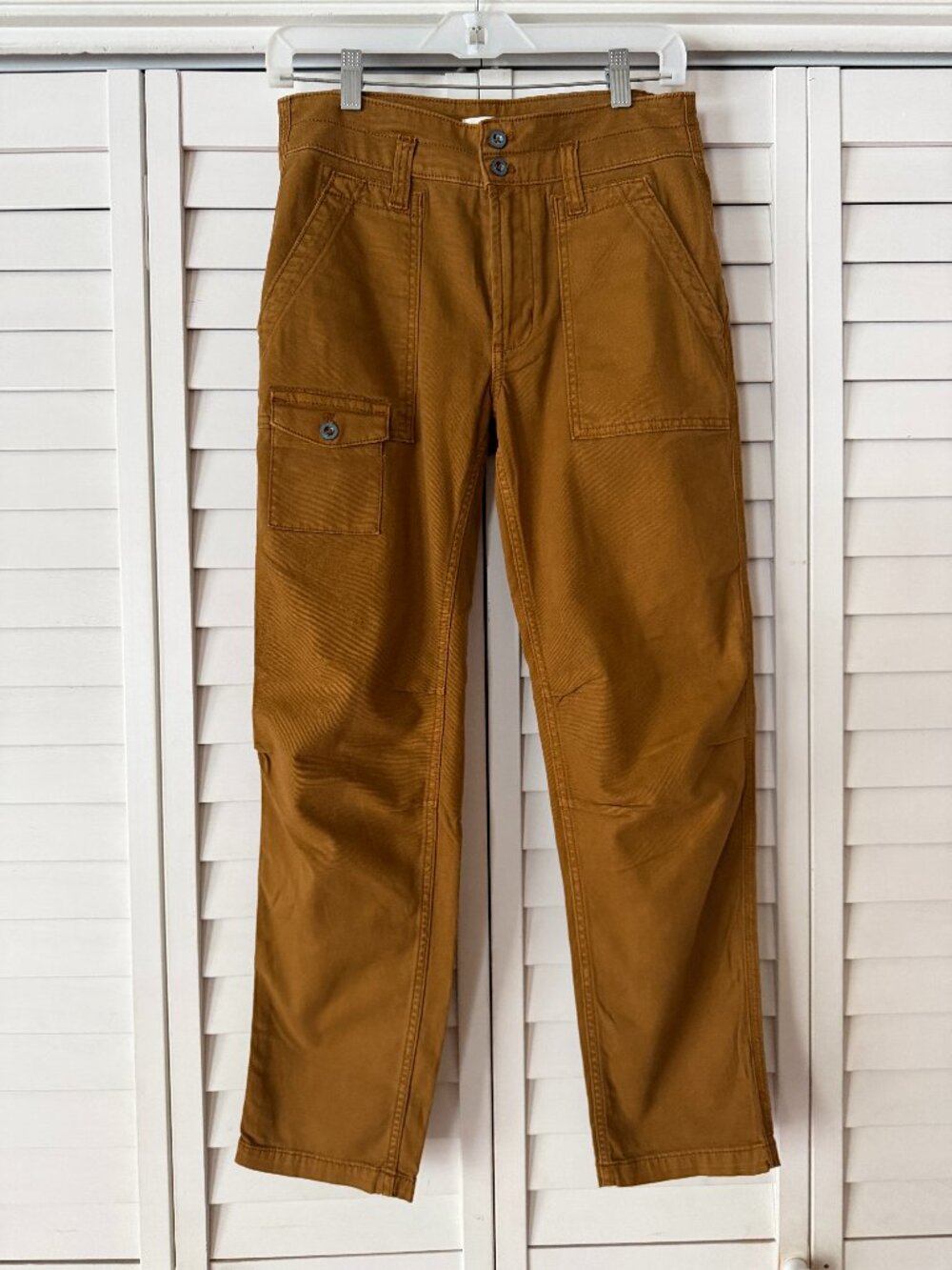 Anthropologie The Wanderer Utility Pants Camel - Size 26
